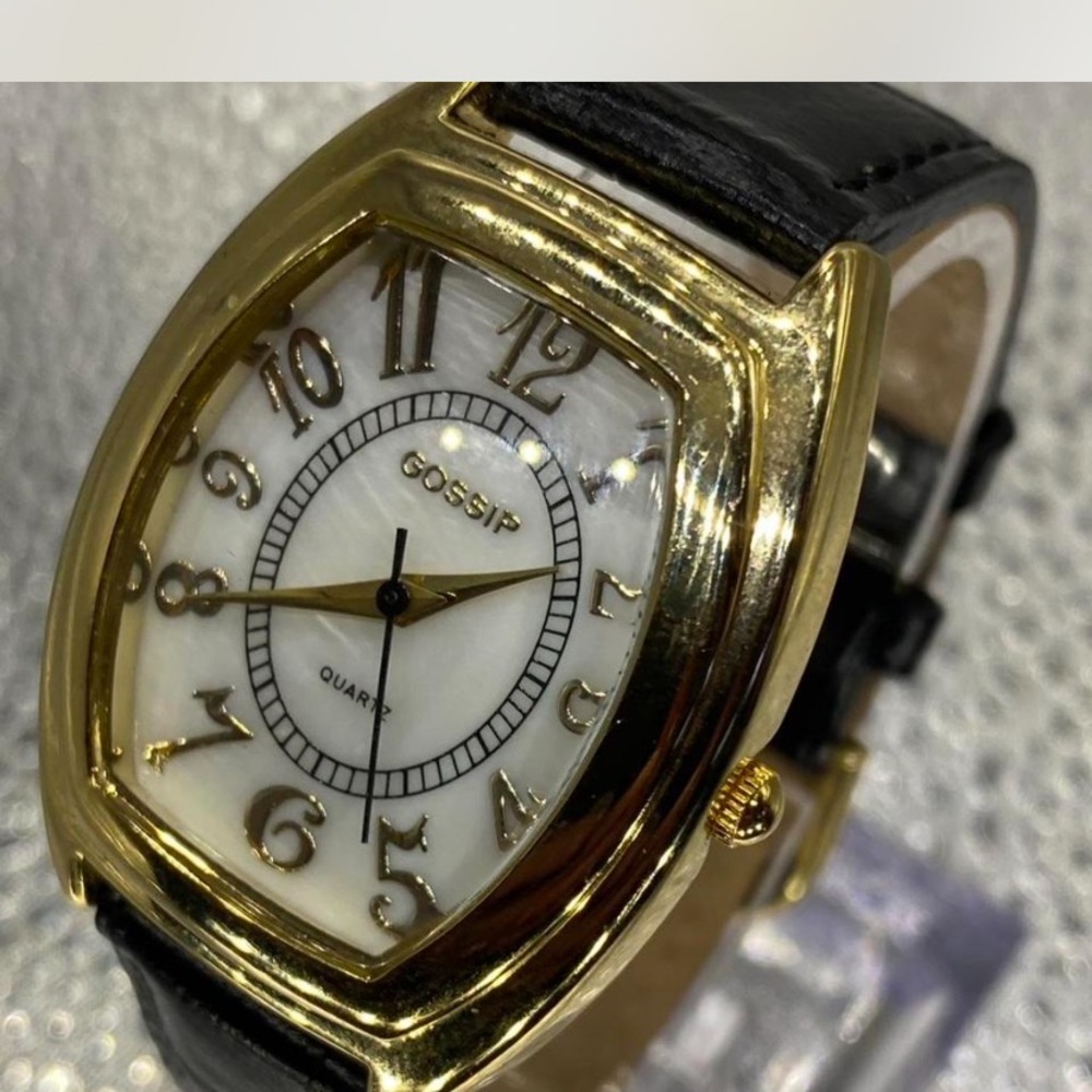 Men’s ^^^ Gossip Gold /  Black Timepiece ***